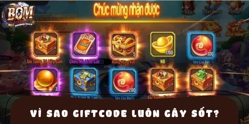 Giftcode là ưu đãi được cộng đồng bet thủ mong chờ