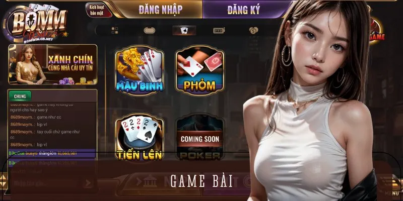 Game bài là một trong  những điểm dừng chân quen thuộc